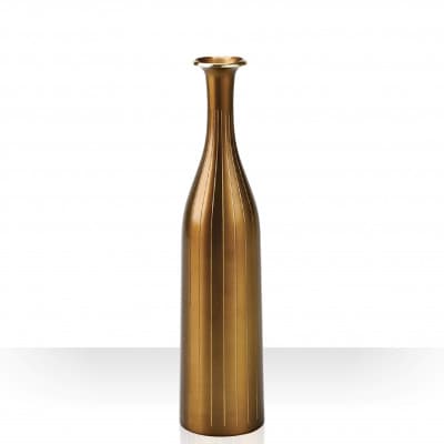 【高岡銅器】Flower Vase RAPPA SLIM (Gold)
