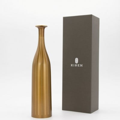 【高岡銅器】Flower Vase RAPPA SLIM (Gold)