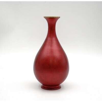 【高岡銅器】紅彩　KOUSAI(台付)