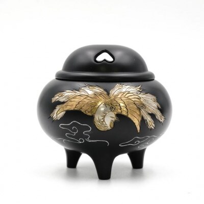 【高岡銅器】香炉　鳳凰