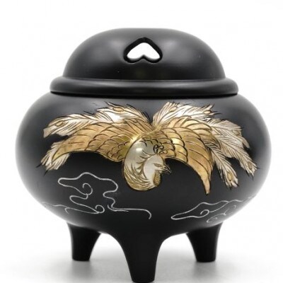 【高岡銅器】香炉　鳳凰