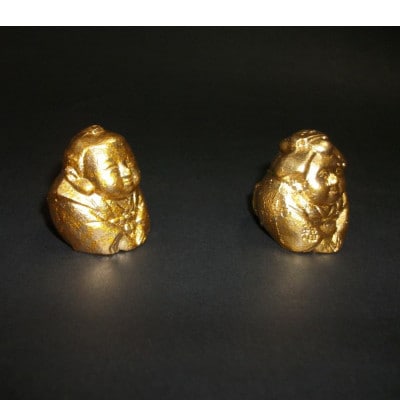 【高岡銅器】フクスケ&オカメ