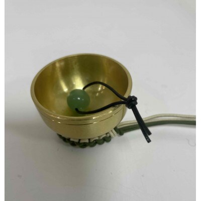 【高岡銅器】オトノスイッチ組紐座付　光彩　アベンチュリン