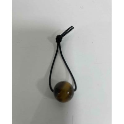 【高岡銅器】オトノスイッチ組紐座付　光彩　タイガーアイ