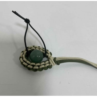 【高岡銅器】オトノスイッチ組紐座付　漆黒　アベンチュリン