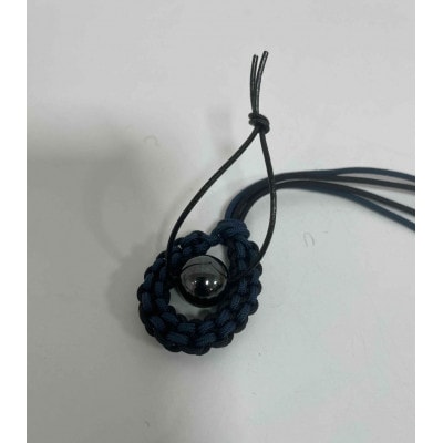 【高岡銅器】オトノスイッチ組紐座付　漆黒　ヘマタイト