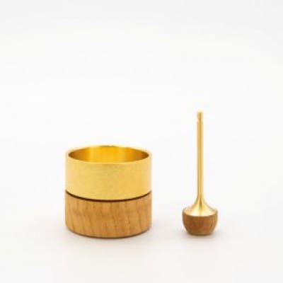 【高岡銅器】塔音りん　Gold