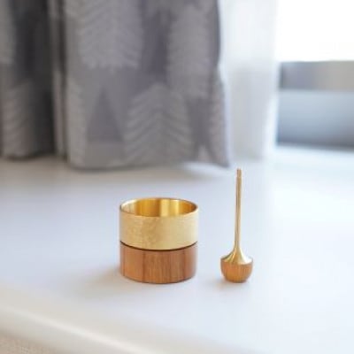 【高岡銅器】塔音りん　Gold