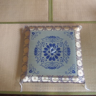 夏用 いぐさ 座布団【特製藺草 紫・お寺さん用座布団】