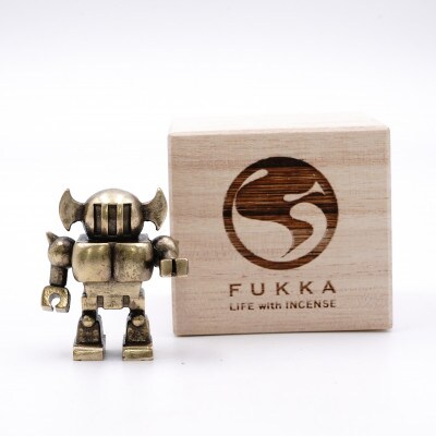 福香 -FUKKA-　ロボット2号/ROBOT TYPE2　ゴールド　お香立て