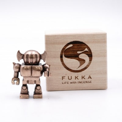 福香 -FUKKA-　ロボット2号/ROBOT TYPE2　ブロンズ　お香立て