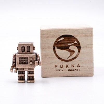福香 -FUKKA-　ロボット1号/ROBOT TYPE1　ブロンズ　お香立て