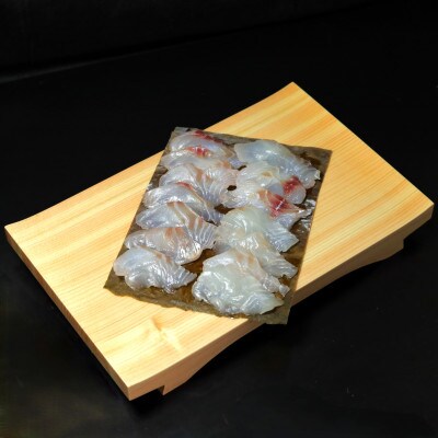 魚との昆布〆3種セット(真鯛、帆立、天使の海老)　魚との清水　海鮮昆布締め　富山県高岡市
