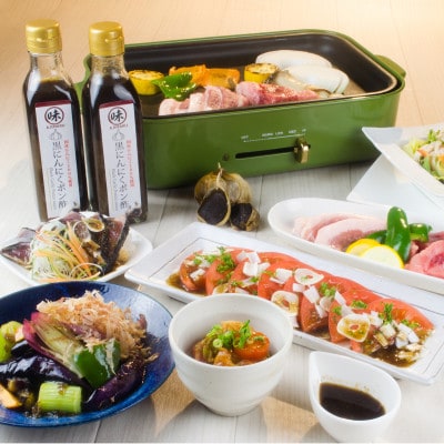 富山県産にんにく使用　お料理のお供　4品セット(計5点)