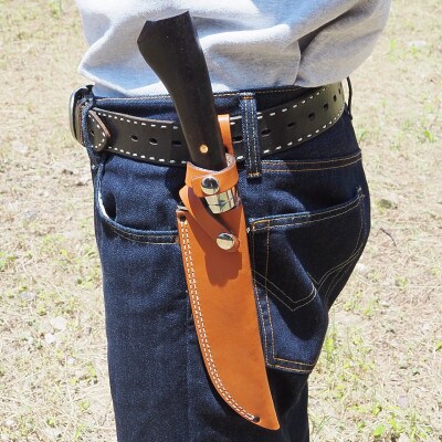 和式ナイフ レッドオルカ redorca+1 土佐剣鉈 六寸 磨き仕上げ 和式ナイフ レッドオルカ redorca+1 土佐剣鉈 六寸 磨き仕上げ