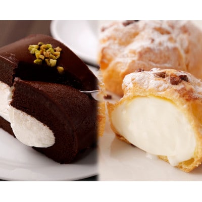 雪ヶ峰ロール&ミルクシュークリーム