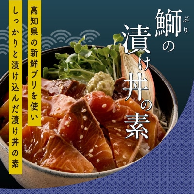 訳あり カツオたたき1節+ブリ漬け丼の素 80g×1P