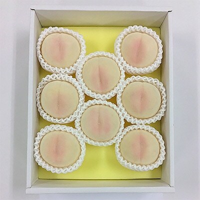 岡山県産　白桃　8玉(クール便)