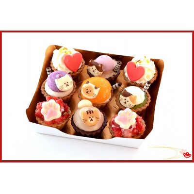 【秋・冬シーズン限定!】岡山の人気タルト専門店「STYLE」の ねこみにたるとセット9個入