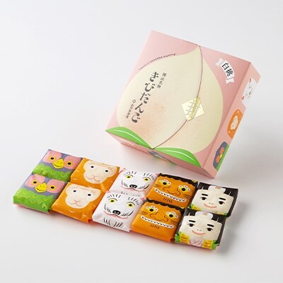 2022年6月発送開始『定期便』かわいいきびだんごの定期便～連続3か月～全3回