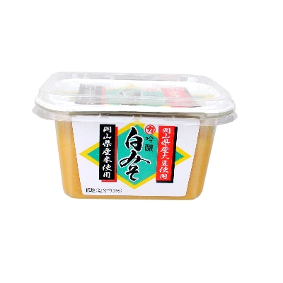 【セット】岡山テンペみそ(300g)2個　吟醸白みそ(300g)3個