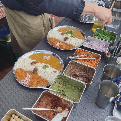 中級編　菜食カレーキット2個セット(エッグロースト&サンバル)