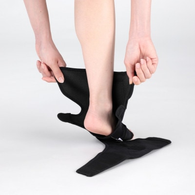 しっかり固定　足首サポーター　bonboneバリアスアンクル　右M