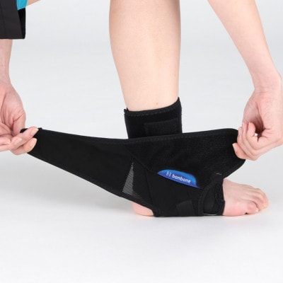 しっかり固定　足首サポーター　bonboneバリアスアンクル　右M