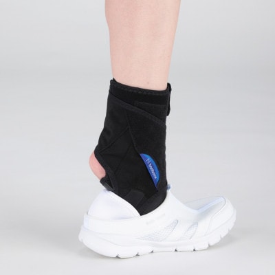 しっかり固定　足首サポーター　bonboneバリアスアンクル　右M