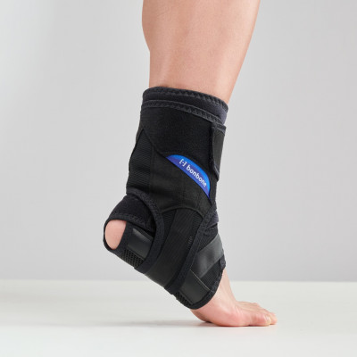 しっかり固定　足首サポーター　bonboneバリアスアンクル　右L