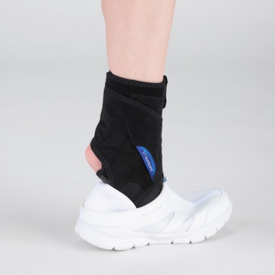 しっかり固定　足首サポーター　bonboneバリアスアンクル　右L