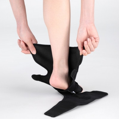 しっかり固定　足首サポーター　bonboneバリアスアンクル　右S