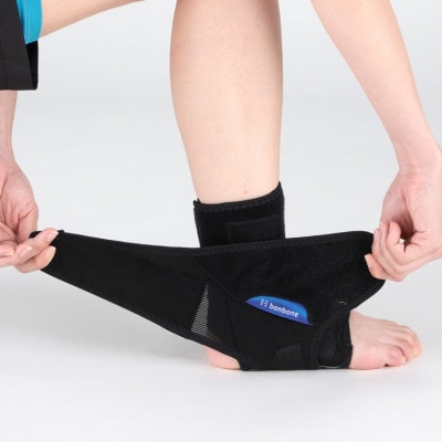 しっかり固定　足首サポーター　bonboneバリアスアンクル　右S