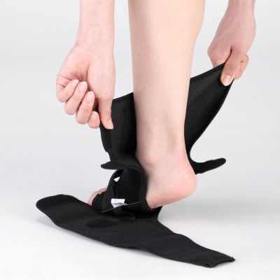 しっかり固定　足首サポーター　bonboneバリアスアンクル　左M