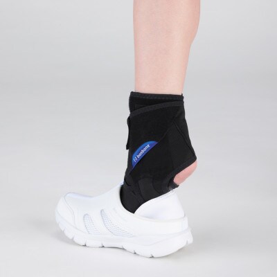 しっかり固定　足首サポーター　bonboneバリアスアンクル　左S