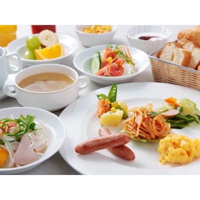 三井ガーデンホテル岡山の【ホテル宿泊券】モデレートツイン　朝食付(和洋ビュッフェ)