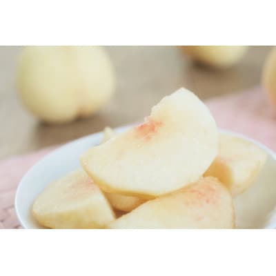 岡山白桃(ご家庭用)5～7玉入り　【2024年7月頃より発送予定】