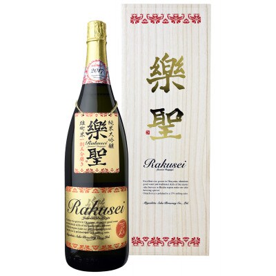 純米大吟醸「楽聖」一割五分磨き  1,800ml