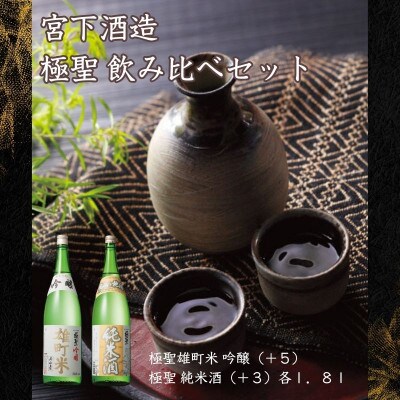 宮下酒造の極聖飲み比べ　1.8L×2本セット