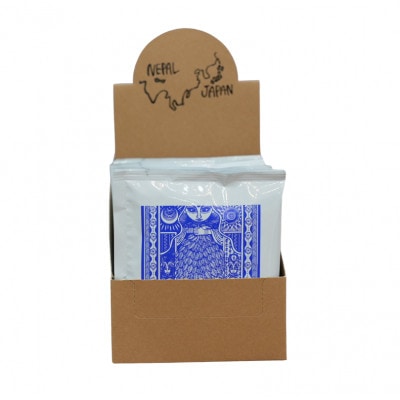 SDGs目標1(貧困をなくそう)ネパール　ラマ・オーガニック農園ディスプレイカートン12包