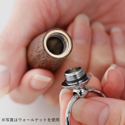 天然木のピルケース・薬入れ メープル