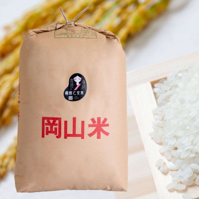 【石原果樹園】備前乙女米　白米30kg×1袋(BOH30-1) 　