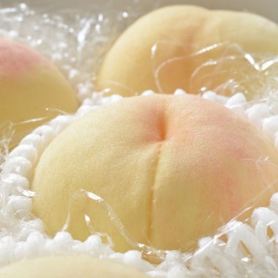 おかやま夢白桃 ギフト 約6-8玉入り 約2kg 岡山県岡山市富吉産