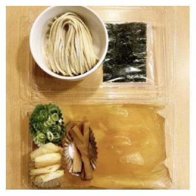 麺や心楽　煮干の香り漂う岡山の朝ラーメン!　煮干そば　4食セット