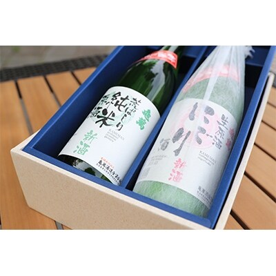荒ばしり純米原酒(720ml)、生原酒にごり酒(720ml)