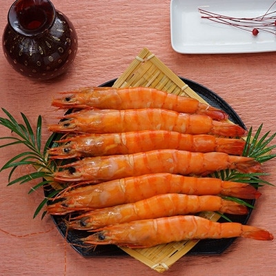 【平国丸】不知火海で捕れた足赤エビの味噌漬け約320g 7～10尾 (Mサイズ)