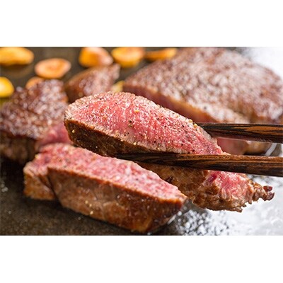 熊本県産　和牛　あか牛モモステーキ500g【津奈木町】 