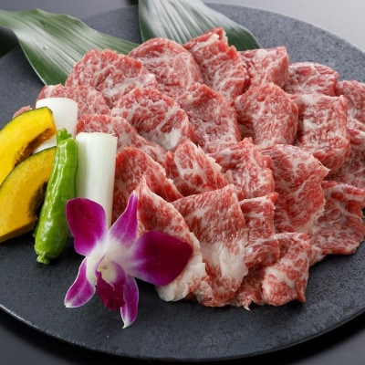 【A5ランク】くまもと黒毛和牛 カルビ焼肉用600g (津奈木町)