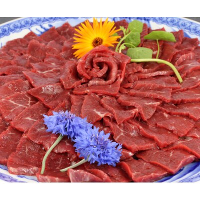 赤身馬刺し 【約500g】(津奈木町)