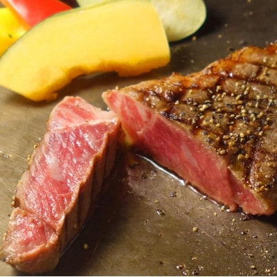 あか牛極上ヒレ&サーロインステーキセット (ヒレ150g サーロイン200g×2たれ付)(津奈木町)
